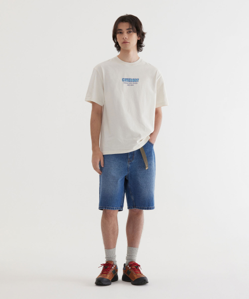COVERNAT(カバーナット)の「スモールタイポグラフィックTシャツアイボリー(Tシャツ/カットソー・レディース・その他・X-SMALL/SMALL/MEDIUM/LARGE/X-LARGE/XX-LARGE)」の4枚目の写真