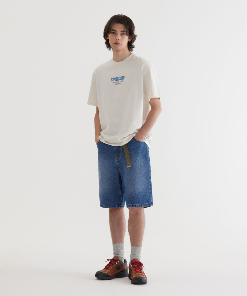 COVERNAT(カバーナット)の「スモールタイポグラフィックTシャツアイボリー(Tシャツ/カットソー・レディース・その他・X-SMALL/SMALL/MEDIUM/LARGE/X-LARGE/XX-LARGE)」の5枚目の写真