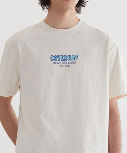 COVERNAT(カバーナット)の「スモールタイポグラフィックTシャツアイボリー(Tシャツ/カットソー・レディース・その他・X-SMALL/SMALL/MEDIUM/LARGE/X-LARGE/XX-LARGE)」の7枚目の写真