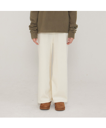 D. BASIC VELOUR WIDE PANTS - 4 COLOR