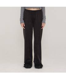 D. BASIC VELOUR WIDE PANTS - 4 COLOR