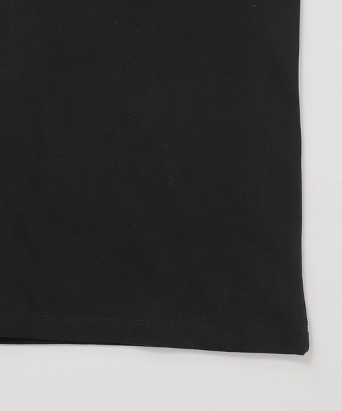 B.C STOCK（ベーセーストック）の「起毛 スムースモックネックロングスリーブTシャツ（Tシャツ/カットソー・メンズ・ブラック/ホワイト・SMALL/MEDIUM/LARGE）」の16枚目の写真