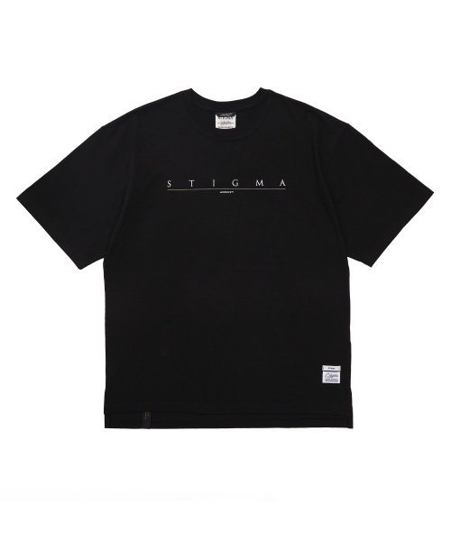 STIGMA(スティグマ)の「Serif Oversized Short Sleeves T-Shirts Black(Tシャツ/カットソー・メンズ・その他・MEDIUM)」の1枚目の写真