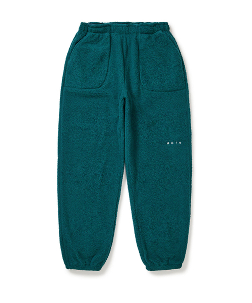 MMLG（エムエムエルジー）の「[Mmlg] BETWEEN FLEECE PANTS (DEEP TURQUOISE)（スウェットパンツ・レディース・その他・LARGE/SMALL/MEDIUM）」の2枚目の写真