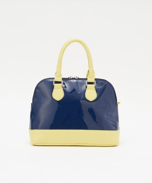 GRAIN(グレイン)の「【GRAIN/グレイン】スターチャームエナメルボストンバッグ(トートバッグ・レディース・ブラウン/ネイビー/イエロー・FREE)」の19枚目の写真