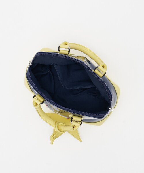 GRAIN(グレイン)の「【GRAIN/グレイン】スターチャームエナメルボストンバッグ(トートバッグ・レディース・ブラウン/ネイビー/イエロー・FREE)」の20枚目の写真