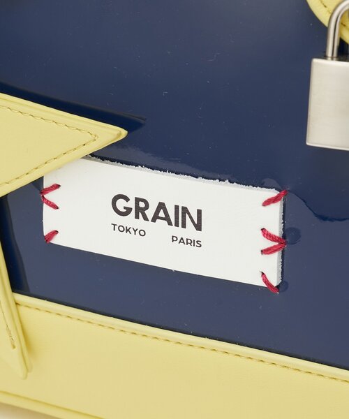 GRAIN(グレイン)の「【GRAIN/グレイン】スターチャームエナメルボストンバッグ(トートバッグ・レディース・ブラウン/ネイビー/イエロー・FREE)」の22枚目の写真