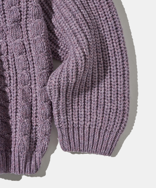 Diamond Layla(ダイアモンドレイラ)の「Purple Gradation Hooded Zip-Up Cardigan C9(パーカー・レディース・その他・FREE)」の6枚目の写真