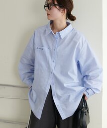 【WEB限定】message刺繍ロングスリーブシャツ