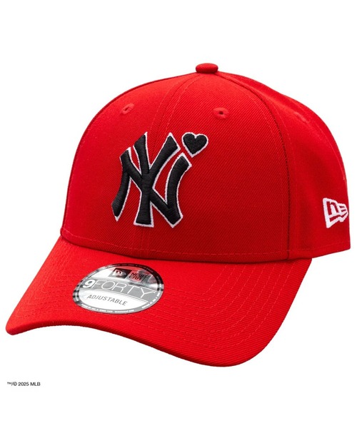 BASICKS(ベイシックス)の「【BASICKSx Newera】x Newera Yankees CapRED(キャップ・メンズ・レッド・FREE)」の2枚目の写真