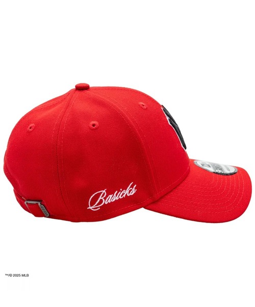 BASICKS(ベイシックス)の「【BASICKSx Newera】x Newera Yankees CapRED(キャップ・メンズ・レッド・FREE)」の5枚目の写真
