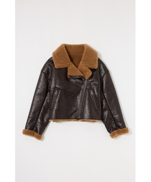 MOUSSY(マウジー)の「F/MOUTON B-3(その他アウター・レディース・ブラウン・FREE)」の13枚目の写真
