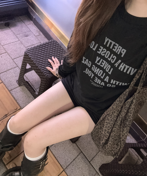 COSO(コソ)の「ウィズコソ ロングスリーブ 長袖(ブラック)(Tシャツ/カットソー・レディース・ブラック・LARGE/MEDIUM)」の1枚目の写真