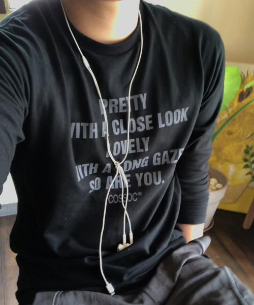 COSO(コソ)の「ウィズコソ ロングスリーブ 長袖(ブラック)(Tシャツ/カットソー・レディース・ブラック・LARGE/MEDIUM)」の9枚目の写真