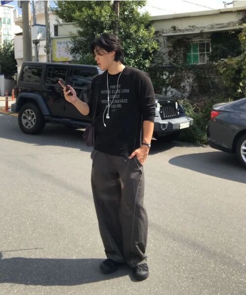 COSO(コソ)の「ウィズコソ ロングスリーブ 長袖(ブラック)(Tシャツ/カットソー・レディース・ブラック・LARGE/MEDIUM)」の13枚目の写真