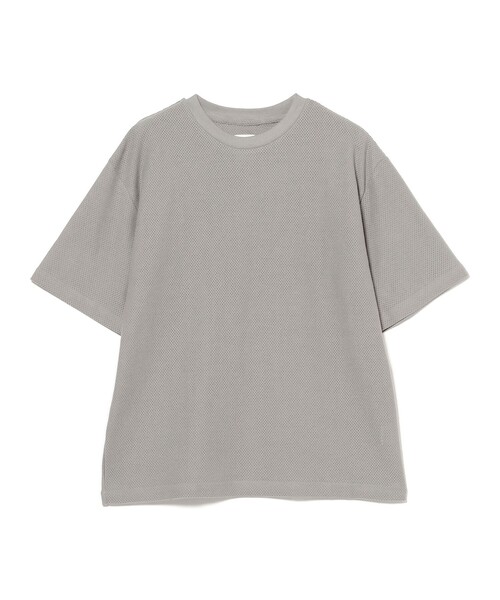 BEAMS PLUS(ビームスプラス)の「【別注】dip / Mesh T-shirt(Tシャツ/カットソー・メンズ・パープル/ブラック/グレー・L/S/M/XL)」の1枚目の写真