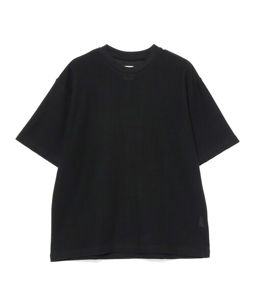 BEAMS PLUS(ビームスプラス)の「【別注】dip / Mesh T-shirt(Tシャツ/カットソー・メンズ・パープル/ブラック/グレー・L/S/M/XL)」の2枚目の写真
