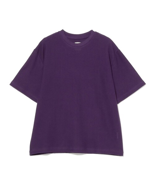 BEAMS PLUS(ビームスプラス)の「【別注】dip / Mesh T-shirt(Tシャツ/カットソー・メンズ・パープル/ブラック/グレー・L/S/M/XL)」の9枚目の写真
