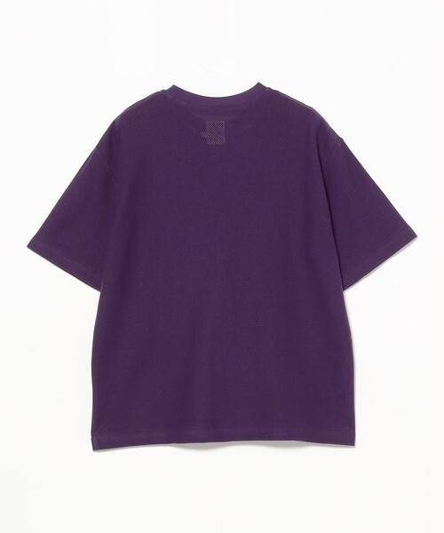 BEAMS PLUS(ビームスプラス)の「【別注】dip / Mesh T-shirt(Tシャツ/カットソー・メンズ・パープル/ブラック/グレー・L/S/M/XL)」の8枚目の写真