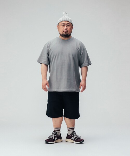BEAMS PLUS(ビームスプラス)の「【別注】dip / Mesh T-shirt(Tシャツ/カットソー・メンズ・パープル/ブラック/グレー・L/S/M/XL)」の4枚目の写真