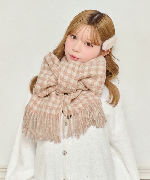 valkyrie 白熊マフラーセット アソートハートチャーム付きマフラー（マフラー）｜apres jour（アプレ