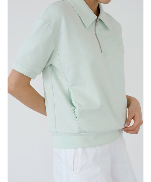 NITINA(ニティナ)の「リサイクルカラーキャップスウェットシャツL / G(ポロシャツ・レディース・ライトグリーン・SMALL/MEDIUM)」の5枚目の写真