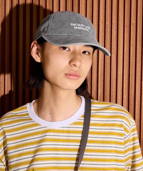 LAKOLE(ラコレ)の「ソフトフェードキャップ / 612702(キャップ・メンズ・ネイビー/ベージュ/ボルドー/チャコール/ライトグレー/ピンク・9)」の3枚目の写真