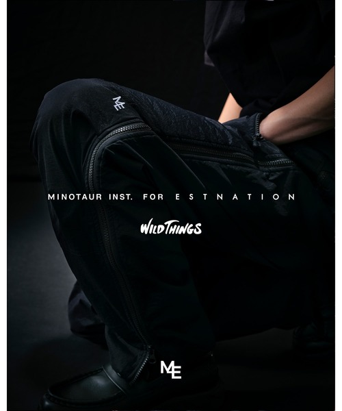 ESTNATION（エストネーション）の「MINOTAUR INST. FOR ESTNATION / M4E×WILD THINGS "HAPPY PANTS"（その他パンツ・メンズ・ブラック・MEDIUM）」の13枚目の写真