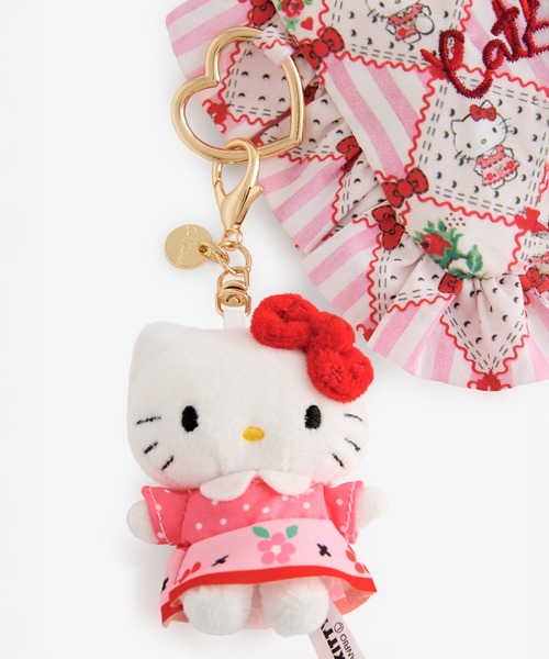 キャス キッドソン×ハローキティフリルティッシュポーチ＆マスコット