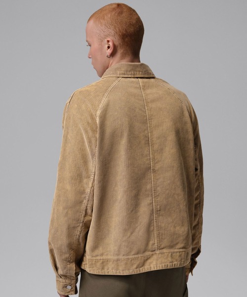JORDAN BRAND(ジョーダンブランド)の「JORDAN BRAND M J FLT CORDUROY CHORE JKT / ジョーダン ブランド FLT コーデュロイ コア ジャケット / NIKE【SP】(その他アウター・メンズ・ブラック/カーキ・S/M/L/XL/XXL)」の4枚目の写真