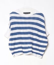 希少merci beaucoup. メルシーボークー　モコモコ鹿柄ニットセーター select MOCA（セレクトモカ） ニット セーター ニュアンス柄シャギー
