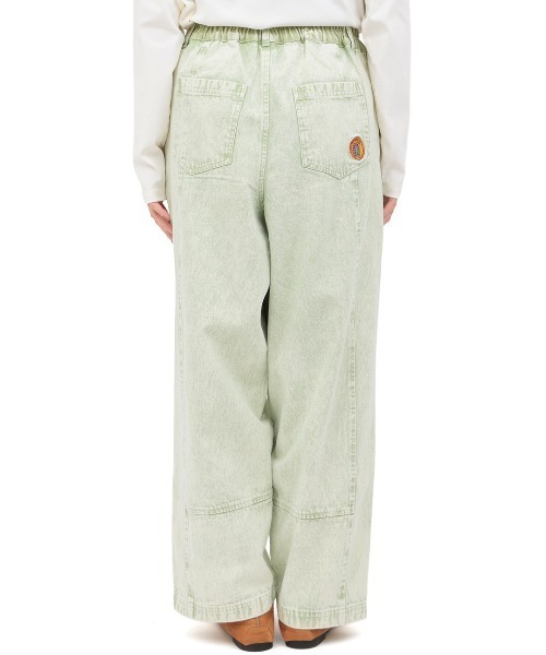 チチカカ（チチカカ）の「Orale! カラーデニムコクーンパンツ（デニムパンツ・レディース・ライトグリーン/ピンク/ブラック・FREE）」の12枚目の写真