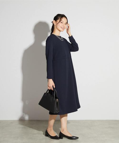 MELROSE claire(メルローズ クレール)の「【MELROSE CLAIRE noir】入卒園式・卒入学式・カットジョーゼットウエスト切り替えワンピース(一部WEB限定サイズ)(ワンピース・レディース・ブラック/ライトグレー/ダークネイビー・5/4/3/2/1)」の15枚目の写真
