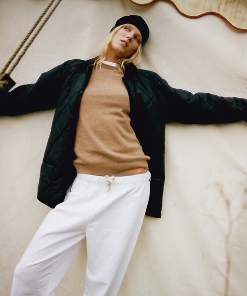 LAVENHAM(ラベンハム)の「Alex Eagle X Lavenham Quilted Jacket Unisex / アレックス イーグル キルテッド ジャケット ユニセックス(その他アウター・レディース・ダークネイビー・S/M/L/XL)」の3枚目の写真