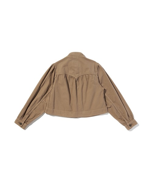 Levi's（リーバイス）の「Levi's/リーバイス パーカー プリティ ショートコート（ブルゾン・レディース・ブラウン・M/S/XS）」の4枚目の写真