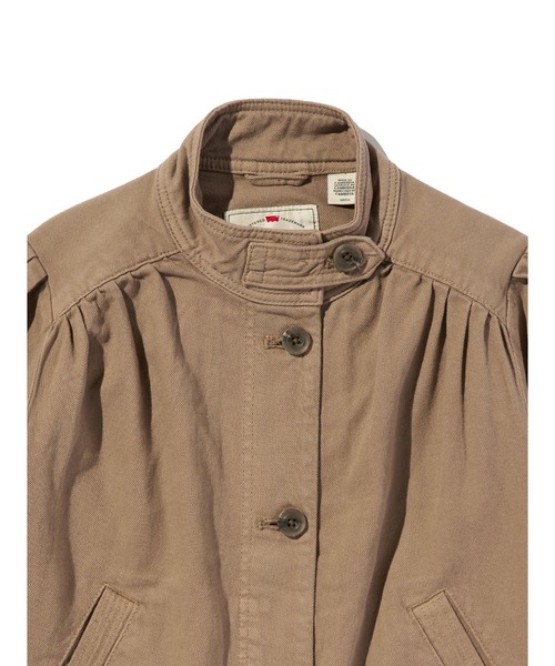 Levi's（リーバイス）の「Levi's/リーバイス パーカー プリティ ショートコート（ブルゾン・レディース・ブラウン・M/S/XS）」の5枚目の写真