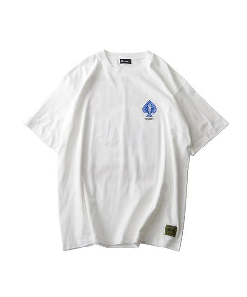 Subciety（サブサエティ）の「Praycard tee（Tシャツ/カットソー・メンズ・グリーン/ブラック/ホワイト・SMALL/MEDIUM/LARGE/X-LARGE/XX-LARGE）」の5枚目の写真