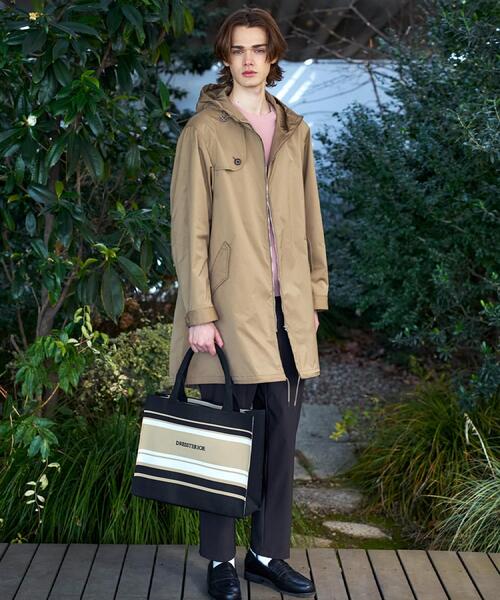 DRESSTERIOR（ドレステリア）の「【撥水素材】レインプルーフ フーデッドコート（その他アウター・メンズ・ブラック/ベージュ・92/91）」の17枚目の写真