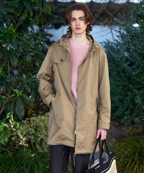 DRESSTERIOR（ドレステリア）の「【撥水素材】レインプルーフ フーデッドコート（その他アウター・メンズ・ブラック/ベージュ・92/91）」の19枚目の写真