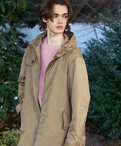 DRESSTERIOR（ドレステリア）の「【撥水素材】レインプルーフ フーデッドコート（その他アウター・メンズ・ブラック/ベージュ・92/91）」の20枚目の写真