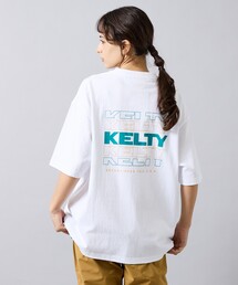 KELTY | 【KELTY / ケルティ】Back Typo Logo T-Shirt / バックタイプロゴTシャツ/ロゴT・ユニセックス(Tシャツ/カットソー)