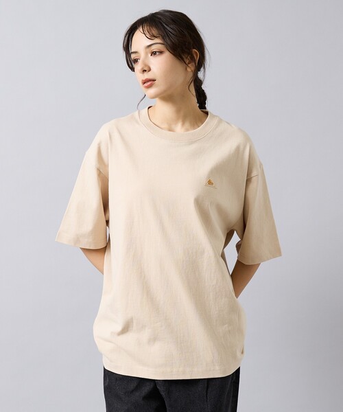 KELTY(ケルティ)の「【KELTY / ケルティ】Back Typo Logo T-Shirt / バックタイプロゴTシャツ/ロゴT・ユニセックス(Tシャツ/カットソー・メンズ・ベージュ/ネイビー/ライトグレー/ブラック/ホワイト・M/L)」の9枚目の写真