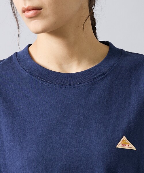 KELTY(ケルティ)の「【KELTY / ケルティ】Back Typo Logo T-Shirt / バックタイプロゴTシャツ/ロゴT・ユニセックス(Tシャツ/カットソー・メンズ・ベージュ/ネイビー/ライトグレー/ブラック/ホワイト・M/L)」の18枚目の写真