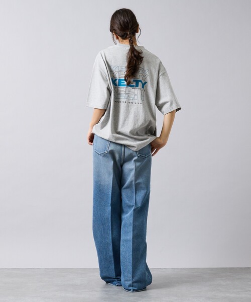 KELTY(ケルティ)の「【KELTY / ケルティ】Back Typo Logo T-Shirt / バックタイプロゴTシャツ/ロゴT・ユニセックス(Tシャツ/カットソー・メンズ・ベージュ/ネイビー/ライトグレー/ブラック/ホワイト・M/L)」の21枚目の写真
