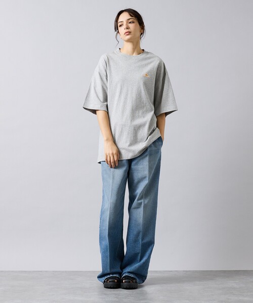 KELTY(ケルティ)の「【KELTY / ケルティ】Back Typo Logo T-Shirt / バックタイプロゴTシャツ/ロゴT・ユニセックス(Tシャツ/カットソー・メンズ・ベージュ/ネイビー/ライトグレー/ブラック/ホワイト・M/L)」の22枚目の写真