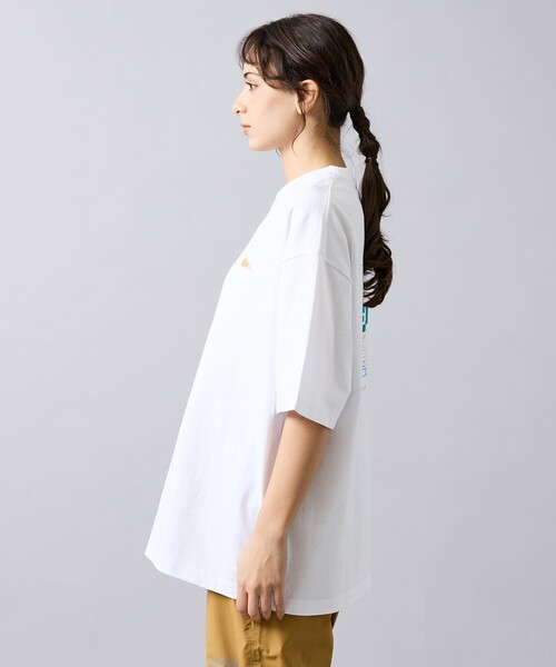 KELTY(ケルティ)の「【KELTY / ケルティ】Back Typo Logo T-Shirt / バックタイプロゴTシャツ/ロゴT・ユニセックス(Tシャツ/カットソー・メンズ・ベージュ/ネイビー/ライトグレー/ブラック/ホワイト・M/L)」の17枚目の写真