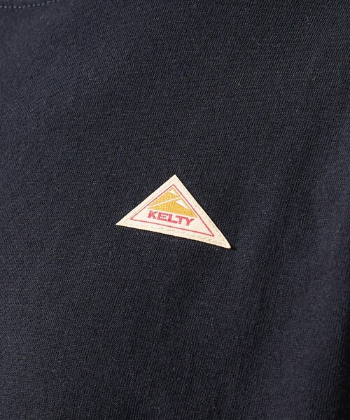 KELTY(ケルティ)の「【KELTY / ケルティ】Back Typo Logo T-Shirt / バックタイプロゴTシャツ/ロゴT・ユニセックス(Tシャツ/カットソー・メンズ・ベージュ/ネイビー/ライトグレー/ブラック/ホワイト・M/L)」の6枚目の写真