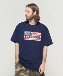 アメリカンフリーダム 半袖Tシャツ (ネイビー)