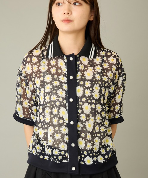 Import Floral Polo Shirt — поло с цветочным принтом (импорт)