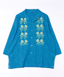 チャイハネ | 【チャイハネ】ペティナ刺繍MEN'Sシャツ(シャツ/ブラウス)